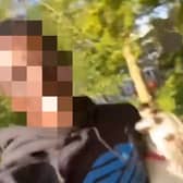 The Met Police said the teenager is currently being held in police custody over a series of prank videos on TikTok. 