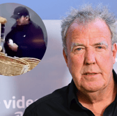 Jeremy Clarkson shared CCTV footage of a man allegedly stealing 'nearly £100 worth' of alcohol and food - Credit: Getty / Instagram