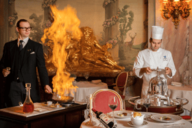 The One Michelin star restaurant at The Ritz in London 
