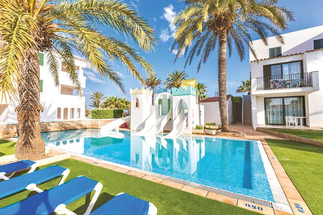 The kids' pool at Vibra Blanc Cottage, Menorca