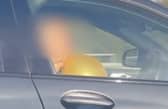 BMW driver filmed inhaling from what appeared to be a 'hippy crack balloon' on the M6.