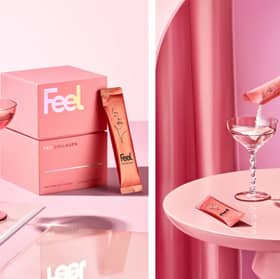 Feel Pro Collagen beauty supplement sachets 