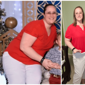 Mum-of-two Kim Steele has lost more than three stone in six months with the AI weight-loss app