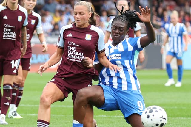 Brighton and Aston Villa played out a goalless draw in their WSL season opener