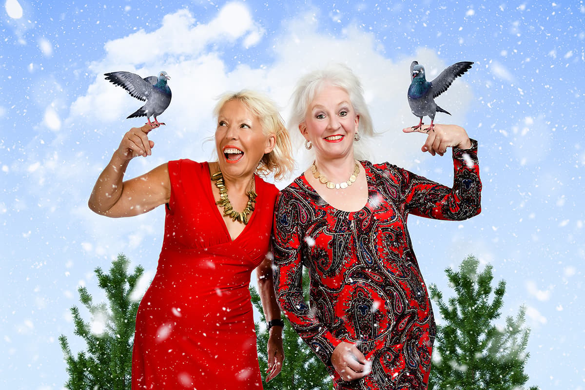 Dillie Keane und Barb Jungr bringen Weihnachtsstimmung nach Chichester