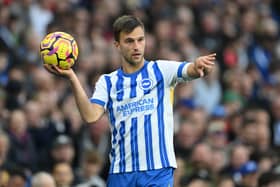 Brighton defender Joel Veltman is out of contract this summer