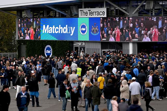 Brighton fans can watch the Arsenal match at the Terrace
