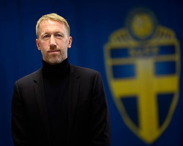Former Brighton boss Graham Potter takes charge at Sweden