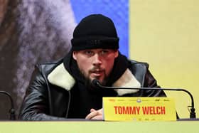 Tommy Welch means business ahead of his showdown with Richard Riakpohre
