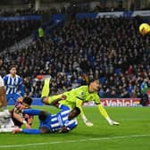 Brighton struggled to trouble West Ham at the Amex Stadium