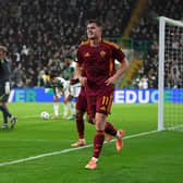 Brighton striker Evan Ferguson is on loan with Italian club Roma