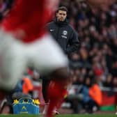 Brighton boss Fabian Hurzeler was frustrated by the first half performance against Arsenal at the Emirates