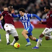 Brighton and West Ham played out an entertaining clash at the London Stadium