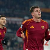 Brighton striker Evan Ferguson is on loan at Roma