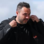 Former Brighton boss and current Tottenham manager Roberto De Zerbi
