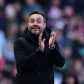 Tottenham boss Roberto De Zerbi welcomes his former club Brighton to the Tottenham Hotspur Stadium