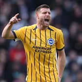 Brighton midfielder James Milner is an injury concern ahead of Tottenham
