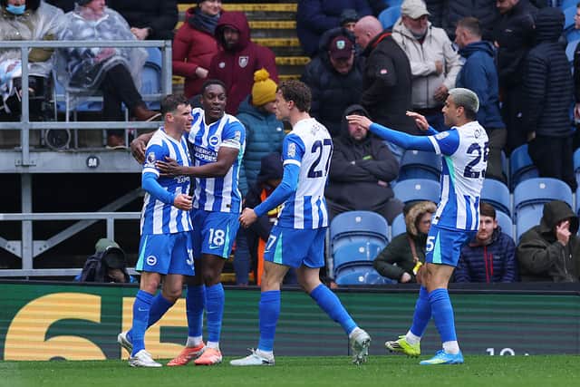 Brighton are chasing European football next season