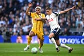 Brighton and Tottenham played out a 2-2 draw at the Tottenham Hotspurs  Stadium