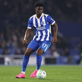 Brighton midfielder Carlos Baleba played well against Chelsea