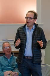 Principal sponsor Edward Cooke of Edward Cooke Family Law – Photo by Jakub Bors – Clever Photographer