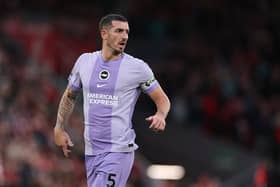 Brighton captain Lewis Dunk will hope to be back in the starting XI