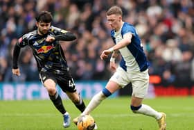 Facundo Buonanotte (left) has hardly featured for Leeds United