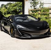 The 2019 McLaren 600LT Spider prize is accompanied by £5,000 in cash, with a £100,000 cash alternative available