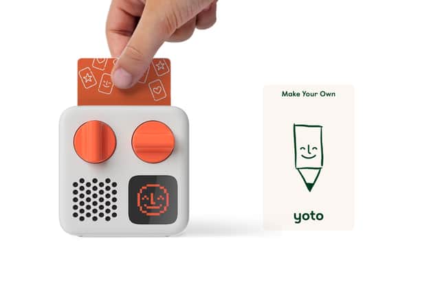 Yoto mini and make your own cards