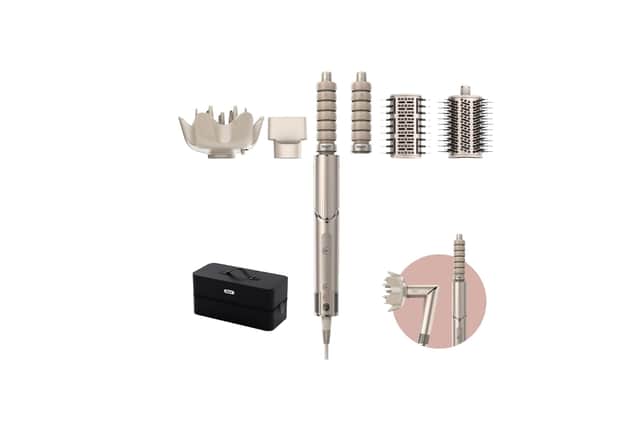 The Shark FlexStyle has interchangeable attachments for curls, volume and smoothing
