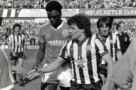 Kevin Keegan played his last game for Newcastle against Brighton in 1984