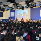 6,000 students from GBS graduated at ceremonies in Leeds, Birmingham, Manchester, and London
