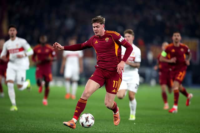 Evan Ferguson was on loan at Roma last term