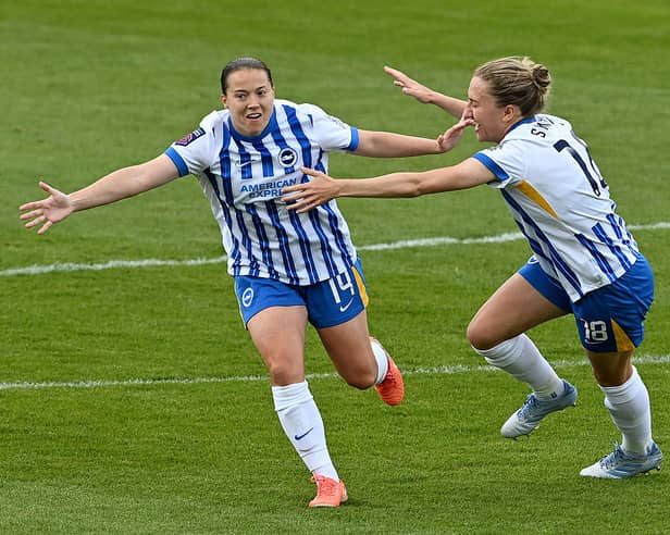 Brighton star Fran Kirby will be back in action this season