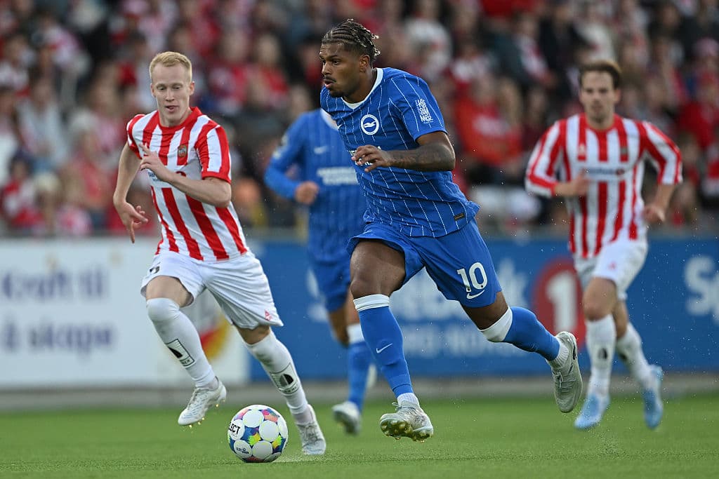 Gerguinio Rutter Georginio Rutter's absence from Brighton training explained ahead of ...