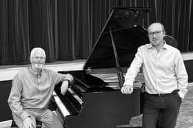 Richard Allum (right) and choir founder Alex Dichmont (contributed pic)
