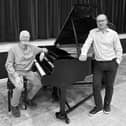 Richard Allum (right) and choir founder Alex Dichmont (contributed pic)