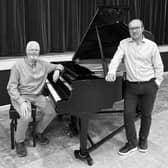 Richard Allum (right) and choir founder Alex Dichmont (contributed pic)
