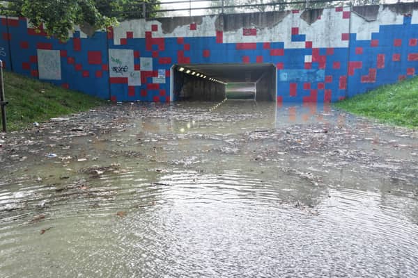 Flooding in Crawley