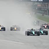 Mercedes driver Kimi Antonelli of Italy is in pole position to win the 2026 Formula 1 Drivers’ Championship