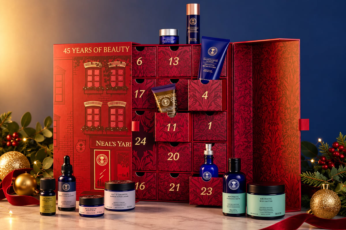 I've tried plenty of beauty advent calendars - this one from Neal's Yard Remedies is a standout