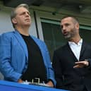Ex-Brighton man Paul Winstanley with Chelsea's former US owner Todd Boehly 