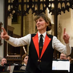 Petworth Town Band musical director Paula Streeter (contributed pic)