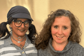 Neeta Pedersen and Hayley Brown (contributed pic)