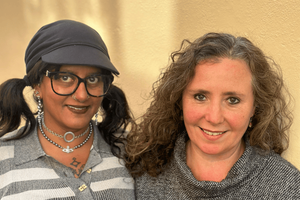 Neeta Pedersen and Hayley Brown (contributed pic)