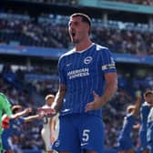 Brighton skipper Lewis Dunk is set to start against Crystal Palace