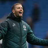 Brighton and Hove Albion head coach Fabian Hurzeler