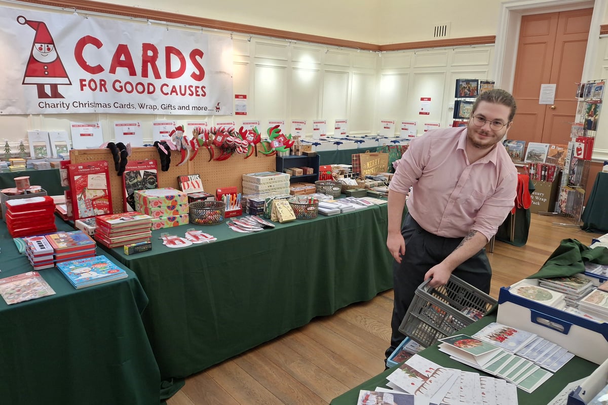 Chichester's Cards For Good Causes Christmas shop now open for business