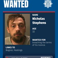 Police appeal for information on wanted man linked to Bognor and Hastings