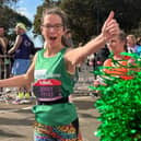 A charity worker from Midhurst has just completed the Great South Run, raising over £1,000 for Chichester-based homelessness charity Stonepillow. Photo: Jenny Jackson.